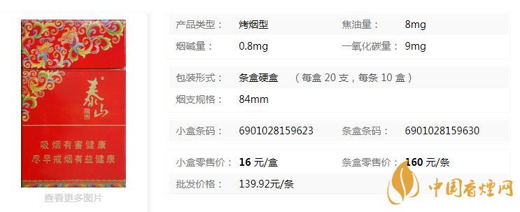 泰山錦秀多少錢(qián)一包2020價(jià)格？泰山錦秀香煙價(jià)格2020